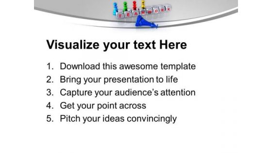 Stay With Team For Successful Business PowerPoint Templates Ppt Backgrounds For Slides 0613
