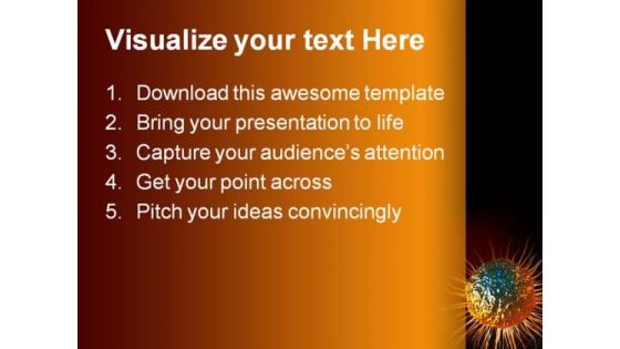 Stem Cell Science PowerPoint Template 0610