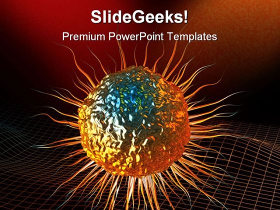 Stem Cell Science PowerPoint Template 0610