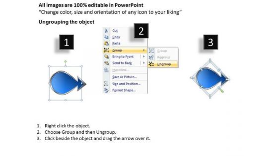 Step Arrow Procedure 3 Stages Business Plan Writers PowerPoint Templates