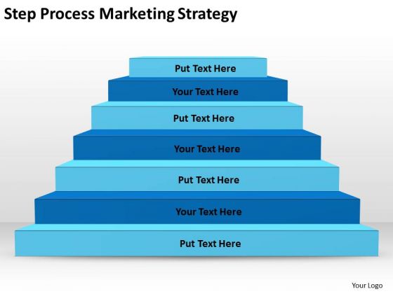 Step Process Marketing Strategy Ppt Business Plan Models PowerPoint Templates