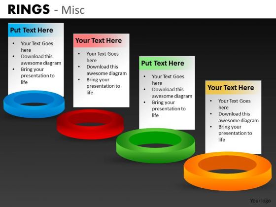 Steps Stairs Ring Diagram PowerPoint Slides And Editable Ppt Templates