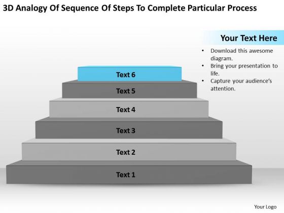 Steps To Complete Particular Process Ppt What Business Plan Looks Like PowerPoint Templates