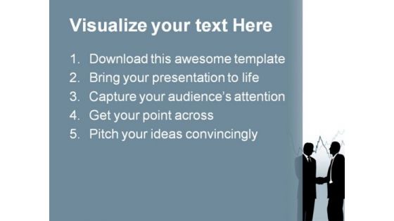 Stock Broker Business PowerPoint Background And Template 1210