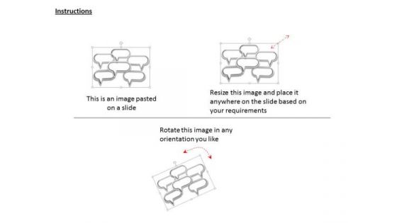 Stock Photo 3d Image Of Various Questions Words PowerPoint Slide