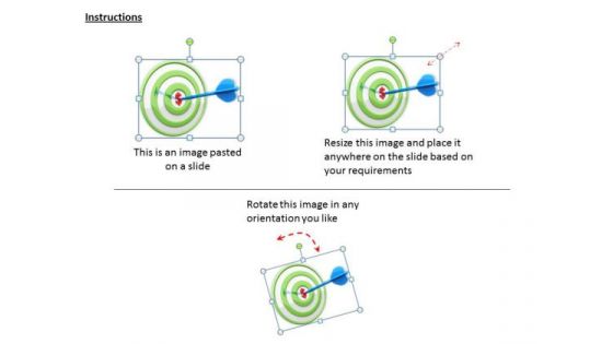 Stock Photo Business And Strategy Arrow Hits The Dollar Images Photos
