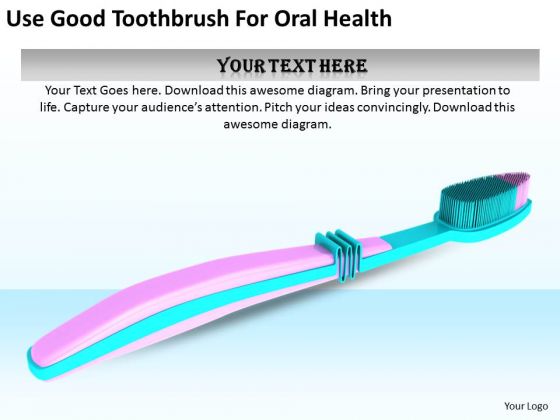 Stock Photo Business Development Strategy Template Use Good Toothbrush For Oral Health Pictures