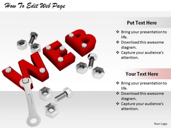 Stock Photo Business Growth Strategy How To Edit Web Page Image