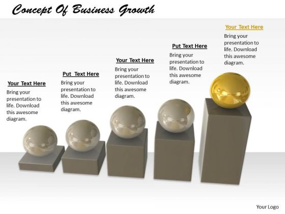Stock Photo Business Level Strategy Concept Of Growth Icons