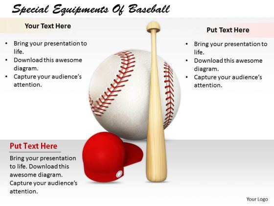 Stock Photo Business Marketing Strategy Special Equipments Of Baseball Icons