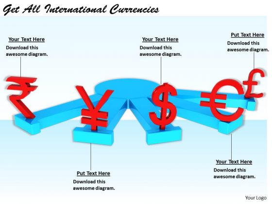 Stock Photo Business Plan Strategy Get All International Currencies Icons Images