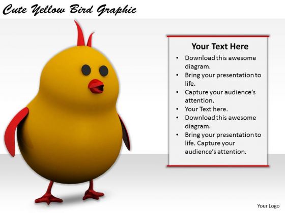 Stock Photo Business Policy And Strategy Cute Yellow Bird Graphic Photos