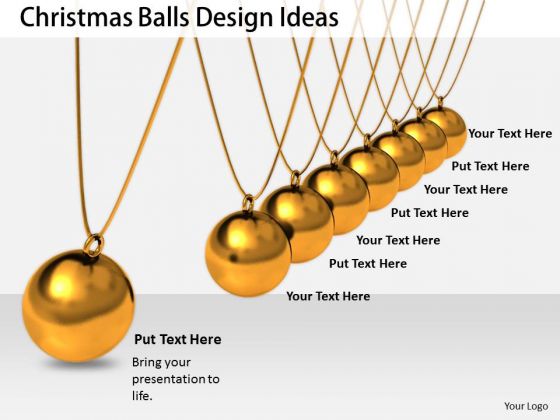 Stock Photo Business Strategy Concepts Christmas Balls Design Ideas Icons Images