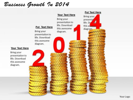 Stock Photo Business Strategy Concepts Growth 2014 Icons Images