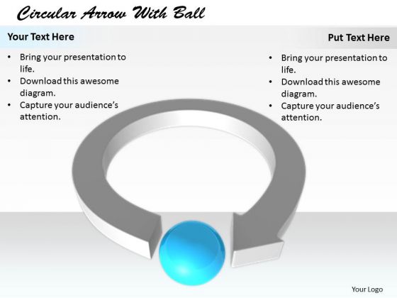 Stock Photo Business Strategy Consultant Circular Arrow With Ball Clipart