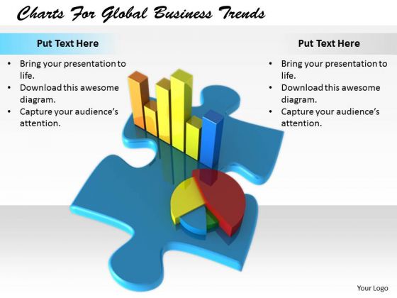 Stock Photo Business Strategy Development Charts For Global Trends
