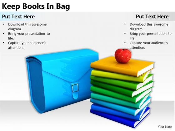 Stock Photo Business Strategy Execution Keep Books Bag Best Photos