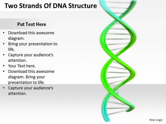 Stock Photo Business Strategy Implementation Two Strands Of Dna Structure Photos
