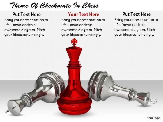 Stock Photo Business Strategy Innovation Theme Of Checkmate Chess Best