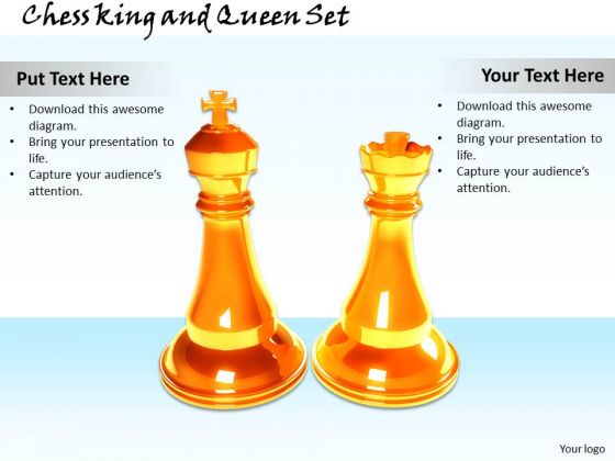 Stock Photo Business Strategy Plan Chess King And Queen Set Success Images