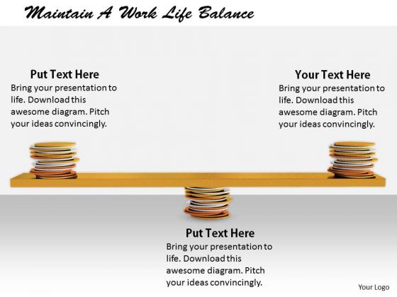 Stock Photo Business Strategy Plan Maintain Work Life Balance Images Photos