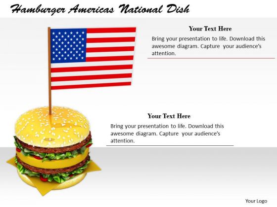 Stock Photo Business Strategy Review Hamburger Americas National Dish Icons