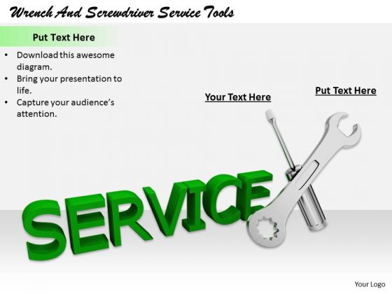 Stock Photo Business Strategy Wrench And Screwdriver Service Tools Clipart