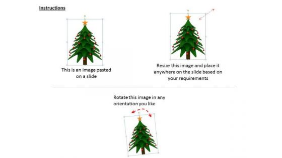 Stock Photo Company Business Strategy Decorate Tree With Christmas Ornaments Clipart