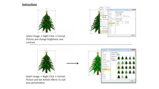 Stock Photo Company Business Strategy Decorate Tree With Christmas Ornaments Clipart