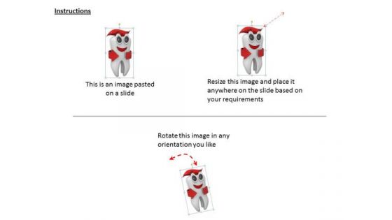 Stock Photo Concept Of Dental Health PowerPoint Template