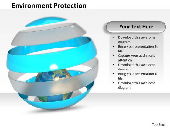 Stock Photo Conceptual Image Of Environment Protection PowerPoint Slide