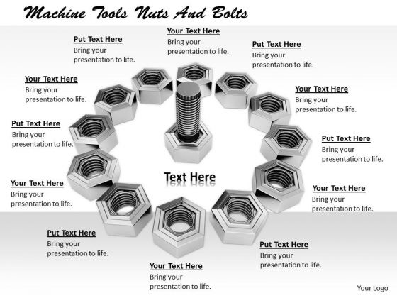 Stock Photo Develop Business Strategy Machine Tools Nuts And Bolts Pictures