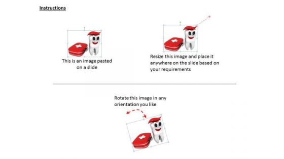 Stock Photo Get The First Aid Kit For Teeth PowerPoint Template