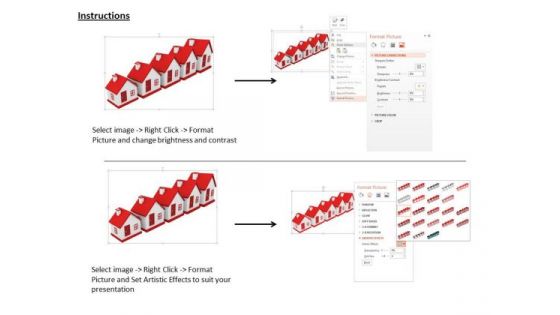 Stock Photo Growth In Real Estate Conceptual Image PowerPoint Slide