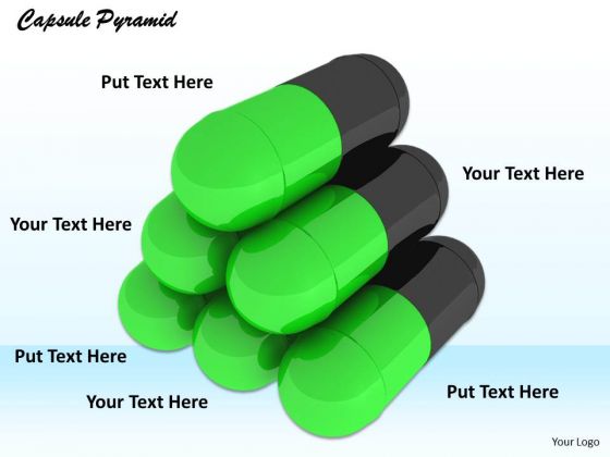 Stock Photo Illustration Of Medicine Capsules PowerPoint Slide