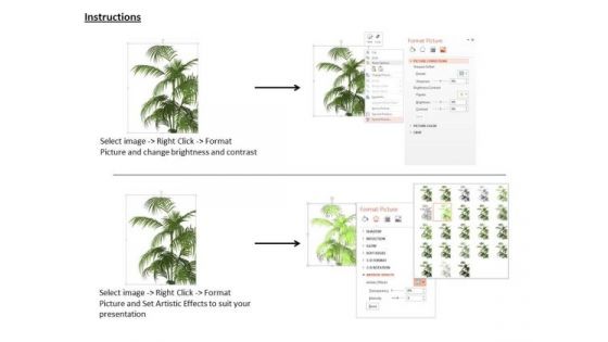 Stock Photo Image Of Green Plant For Enviorment PowerPoint Slide