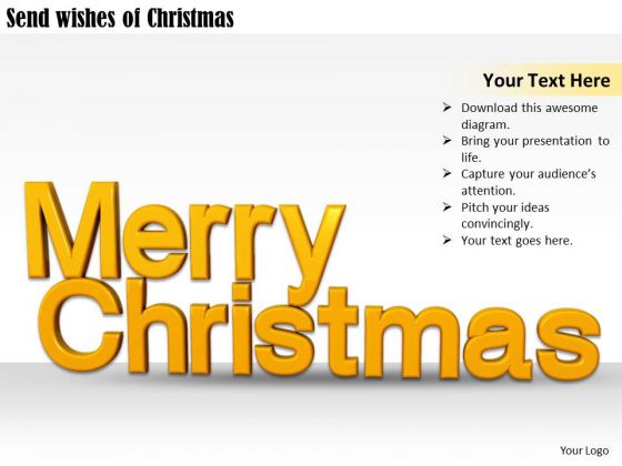 Stock Photo Innovative Marketing Concepts Send Wishes Of Christmas Business Clipart
