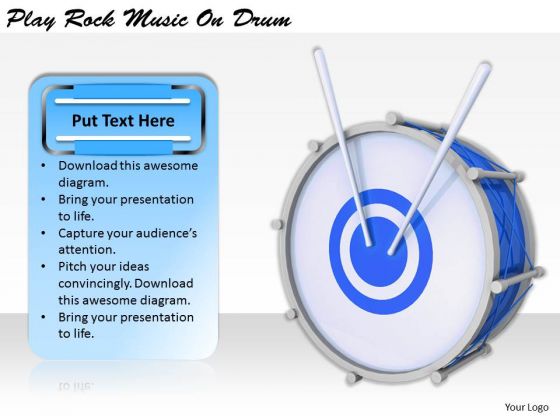 Stock Photo International Marketing Concepts Play Rock Music Drum Best Stock Photos