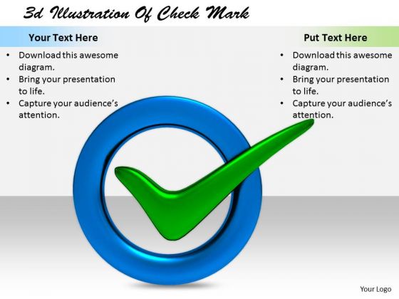 Stock Photo Internet Business Strategy 3d Illustration Of Check Mark Pictures