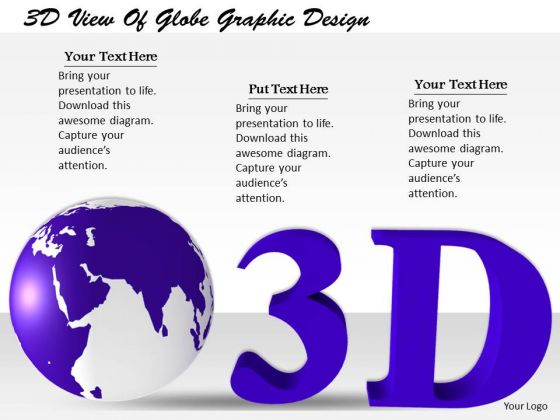 Stock Photo Internet Business Strategy 3d View Of Globe Graphic Design Pictures