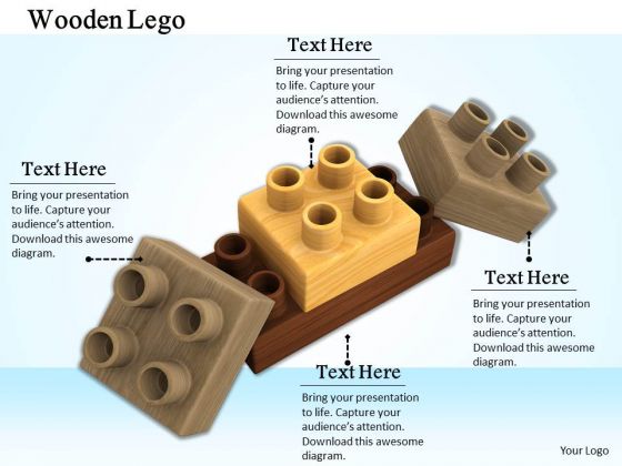 Stock Photo Lego Blocks For Teamwork Concept PowerPoint Slide