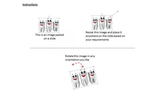 Stock Photo Make Your Teeth Healthy PowerPoint Template