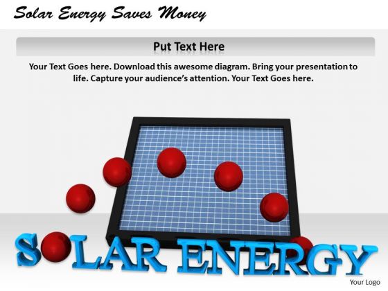 Stock Photo Marketing Concepts Solar Energy Saves Money Business Success Images