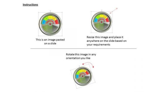 Stock Photo Meter Experience PowerPoint Slide