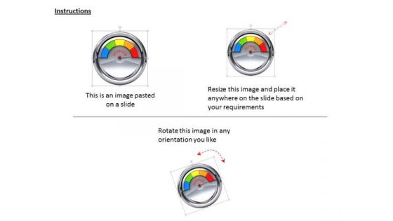 Stock Photo Meter Power PowerPoint Slide