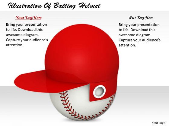 Stock Photo Modern Marketing Concepts Illustration Of Batting Helmet Business Images And Graphics