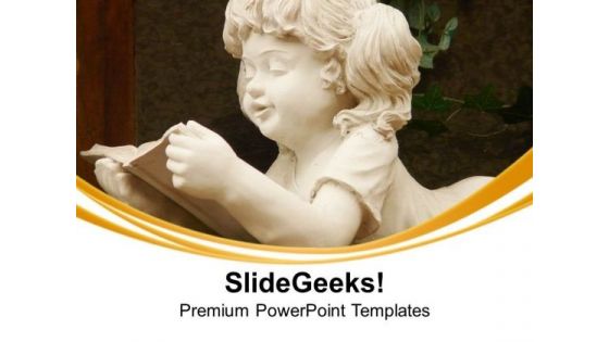 Stone Figure With Abstract Design Background PowerPoint Templates Ppt Backgrounds For Slides 0613