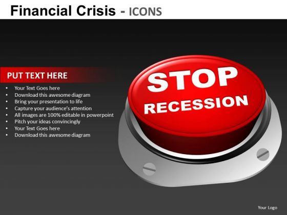 Stop Recession PowerPoint Templates