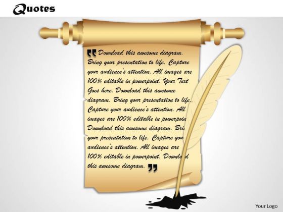 Strategic Management Customer Quotation Presentation Slide Strategic Management