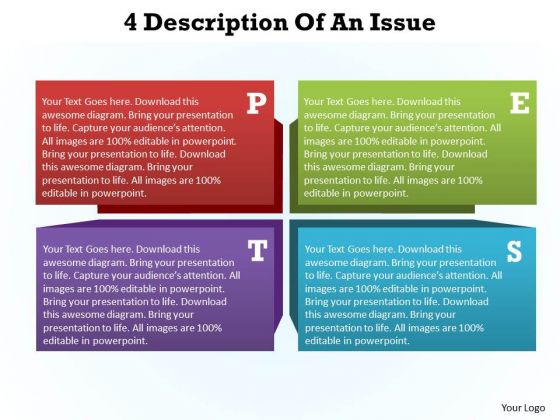 Strategic Management Description Of An Issue Consulting Diagram